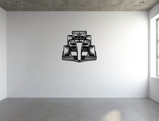 Formula 1 Race Car - Metal Wall Art - Metal Art