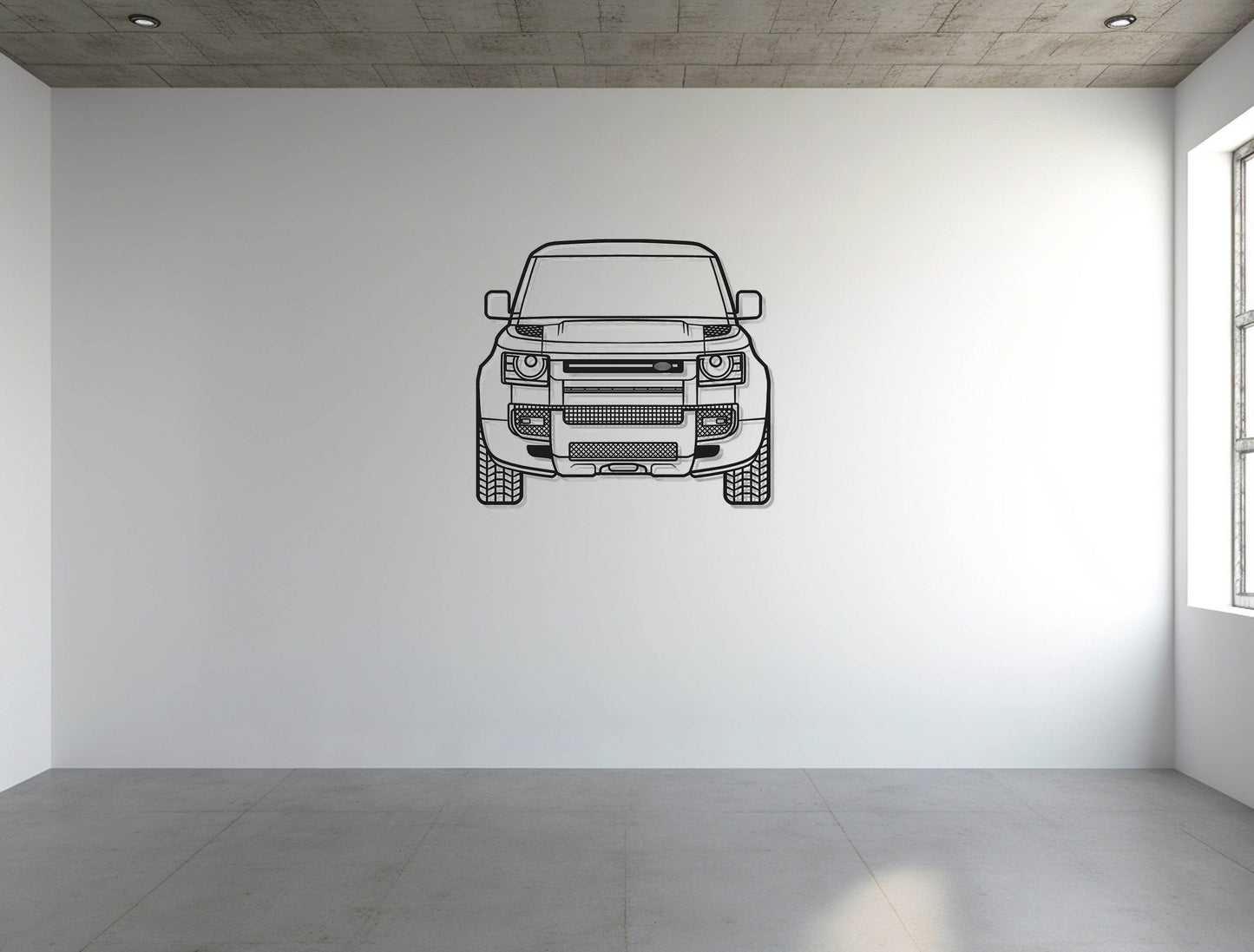 Defender Front - Metal Wall Art - Metal Art