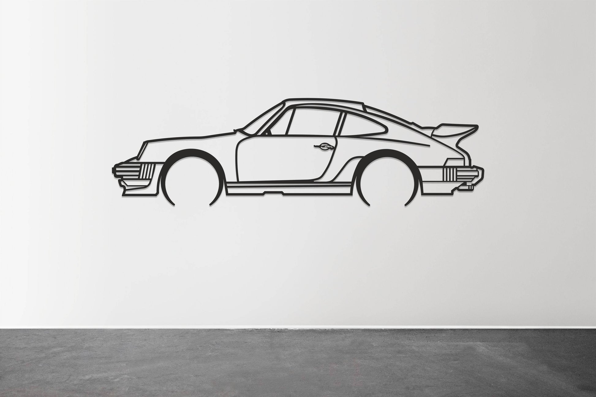 911 Turbo - Metal Wall Art - Metal Art