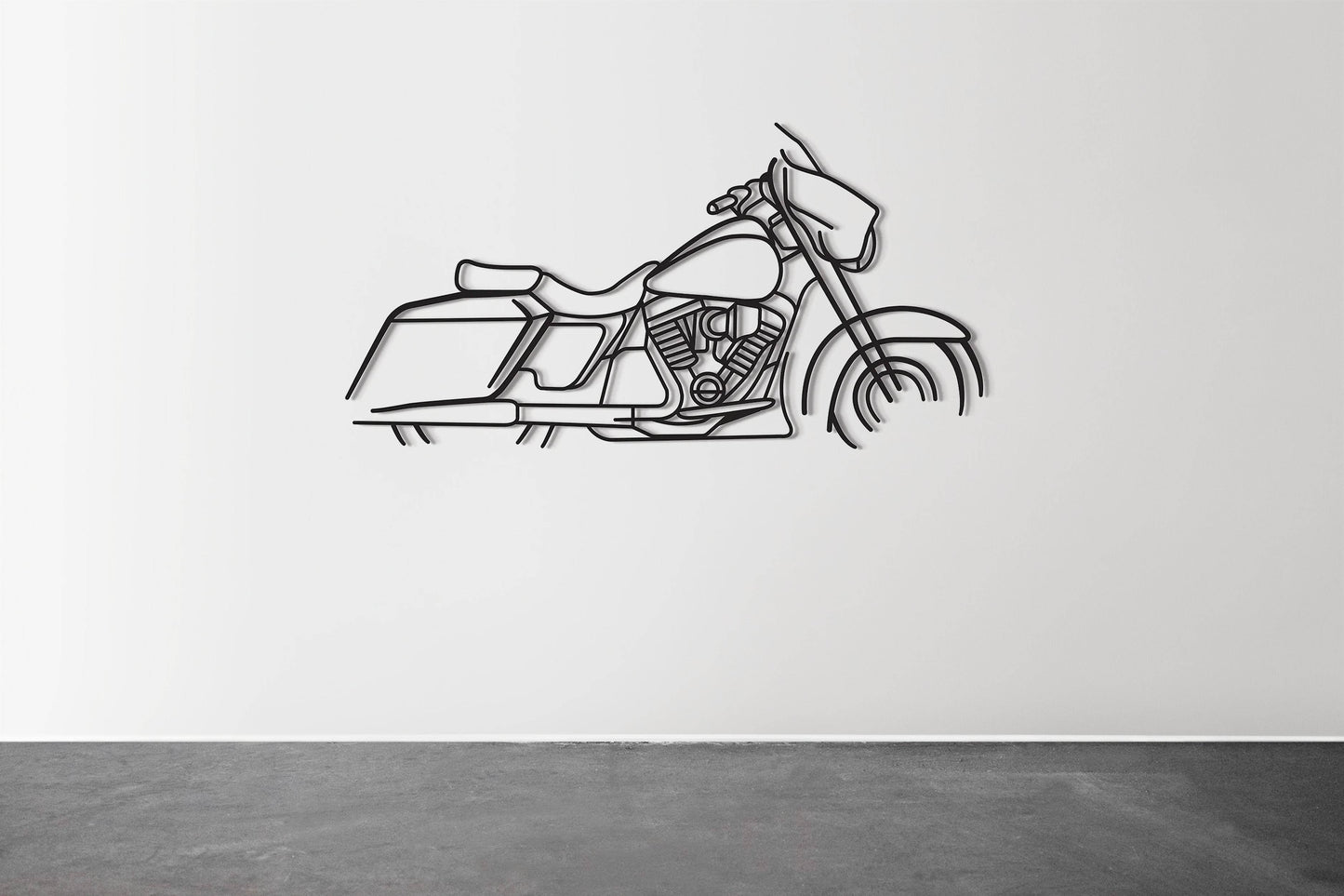 Street Glide - Metal Wall Art - Metal Art