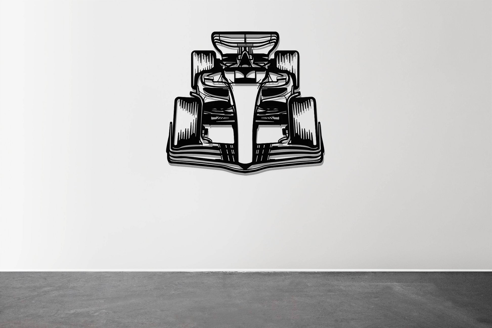 Formula 1 Race Car - Metal Wall Art - Metal Art