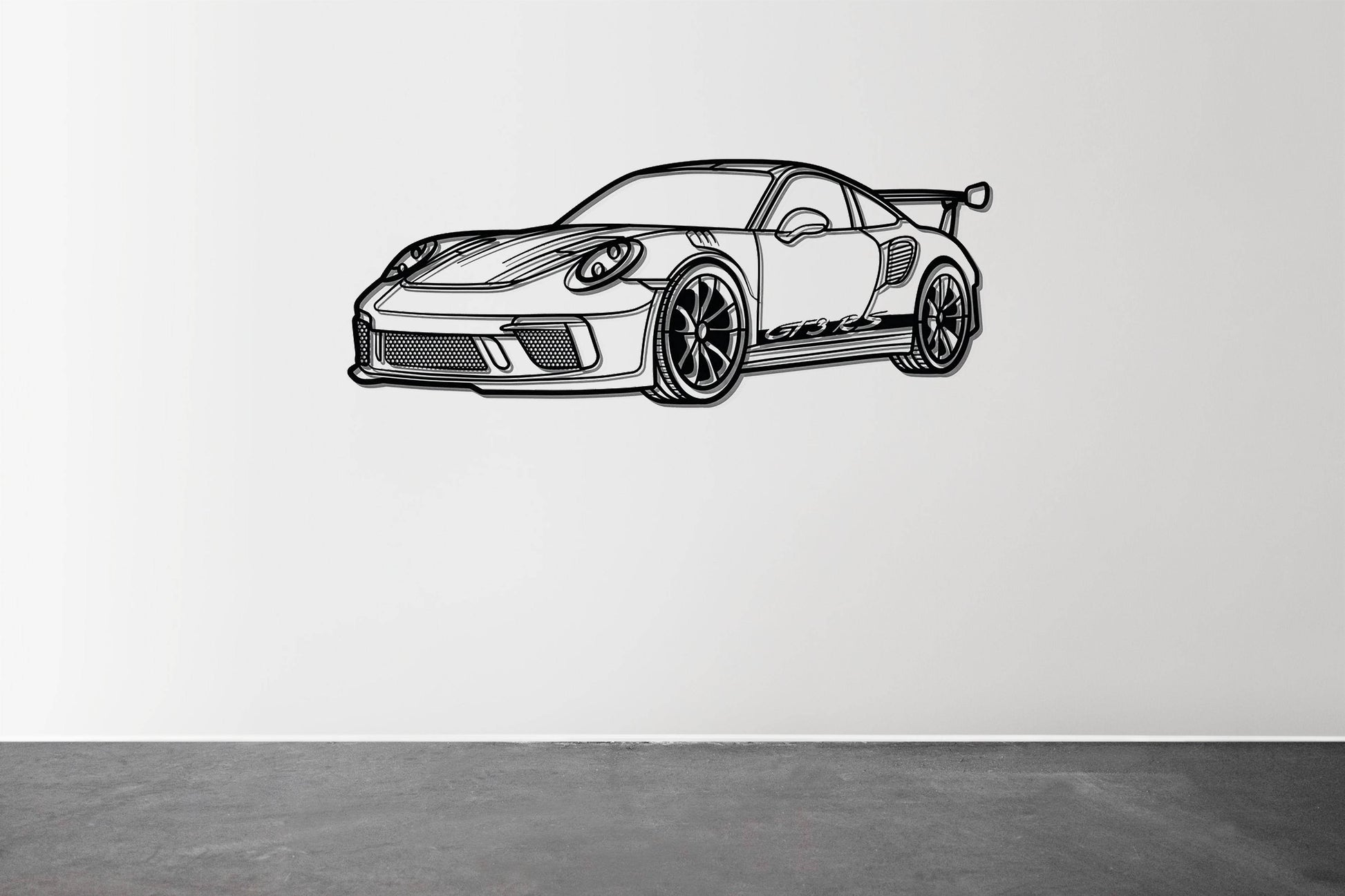 911 GT3 RS - Metal Wall Art - Metal Art