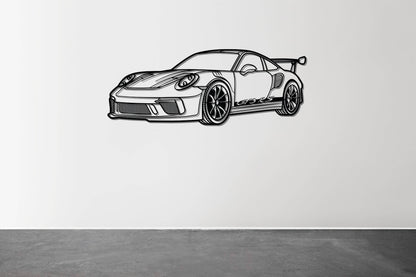 911 GT3 RS - Metal Wall Art - Metal Art