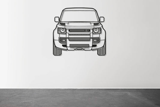 Defender Front - Metal Wall Art - Metal Art