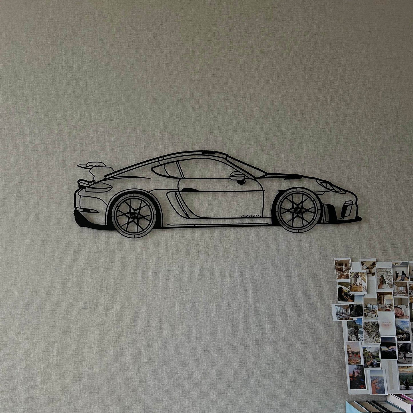 718 Cayman GT4 RS - Metal Wall Art - Metal Art