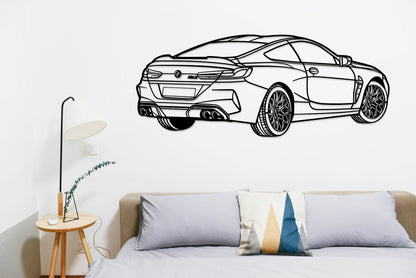 M8 Coupe - Metal Wall Art - Metal Art
