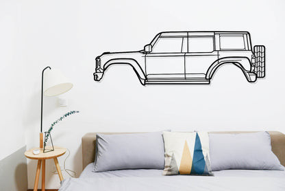 Bronco 4-door - Metal Wall Art - Metal Art