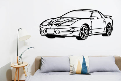 Firebird Trans Am WS6 - Metal Wall Art - Metal Art
