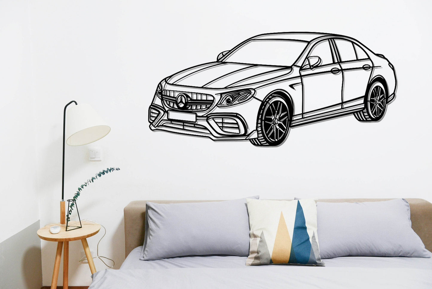 AMG E63 S (W213) - Metal Wall Art - Metal Art