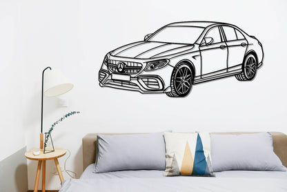 AMG E63 S (W213) - Metal Wall Art - Metal Art