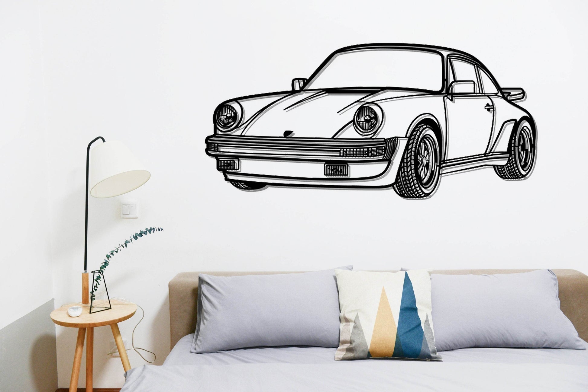 911 Turbo (930) - Metal Wall Art - Metal Art