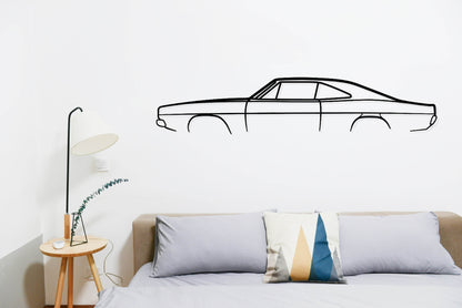 Charger 1969 - Metal Wall Art - Metal Art