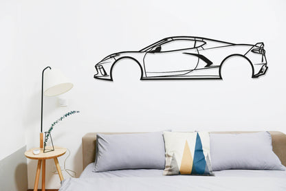 Corvette C8 Stingray - Metal Wall Art - Metal Art