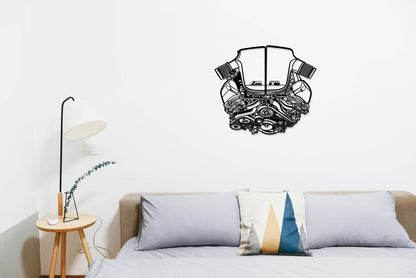 S85 V10 - Metal Wall Art - Metal Art
