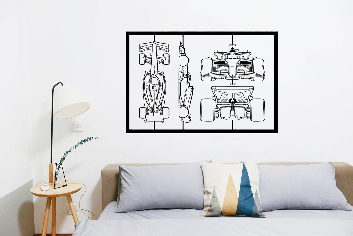 Your Custom Frame Car - Metal Wall Art - Metal Art