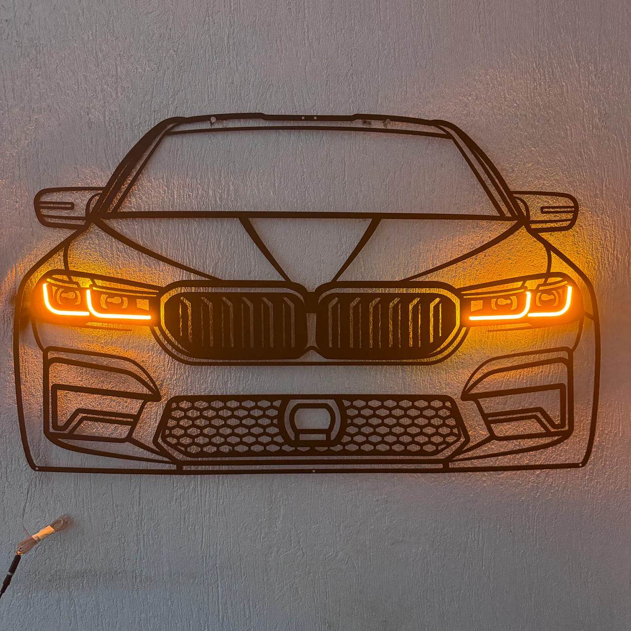 M5 Front — Neon LED Metal Wall Art - Metal Art