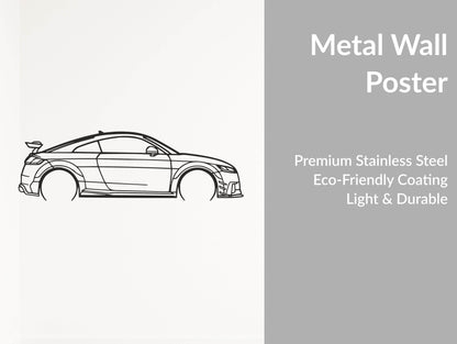 TT RS - Metal Wall Art - Metal Art