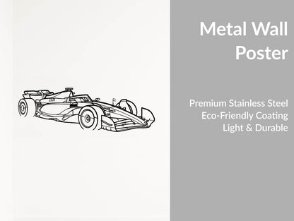 F1 2024 SF-24 - Metal Wall Art - Metal Art