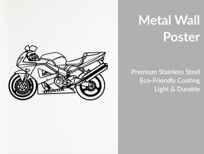 CBR900RR Fireblade SC28 - Metal Wall Art - Metal Art