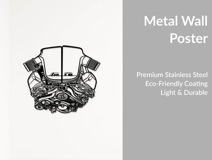 S85 V10 - Metal Wall Art - Metal Art