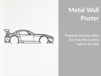 Z4 GT3 - Metal Wall Art - Metal Art