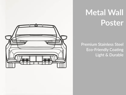 M3 G80 - Metal Wall Art - Metal Art