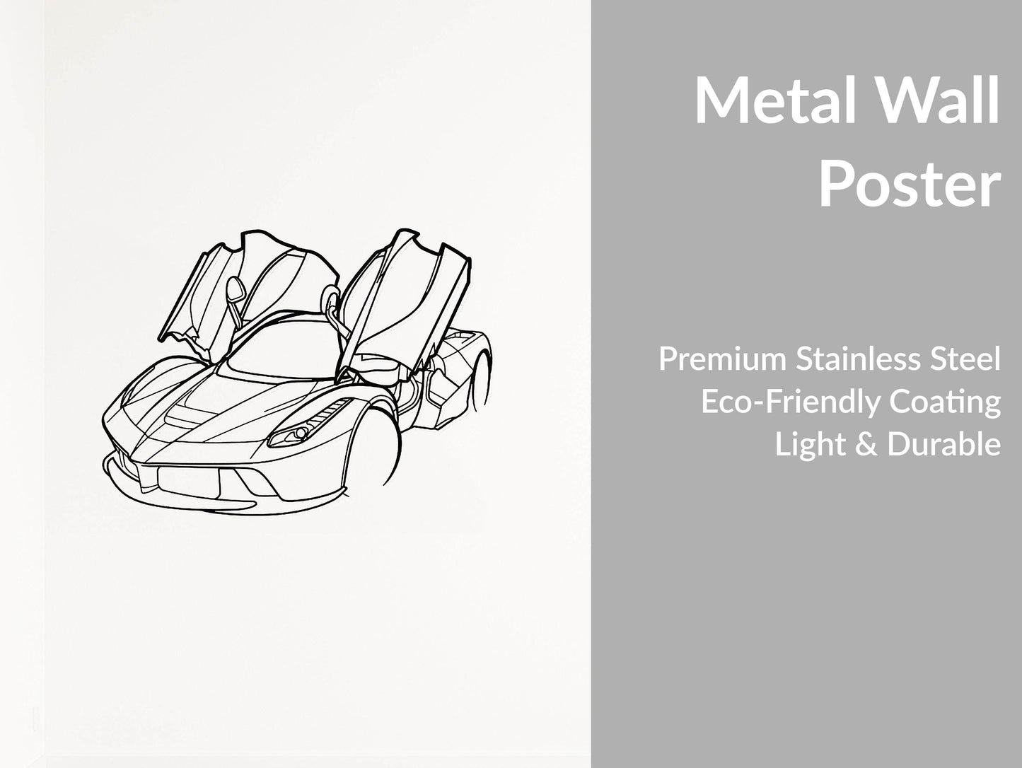 La Angle - Metal Wall Art - Metal Art