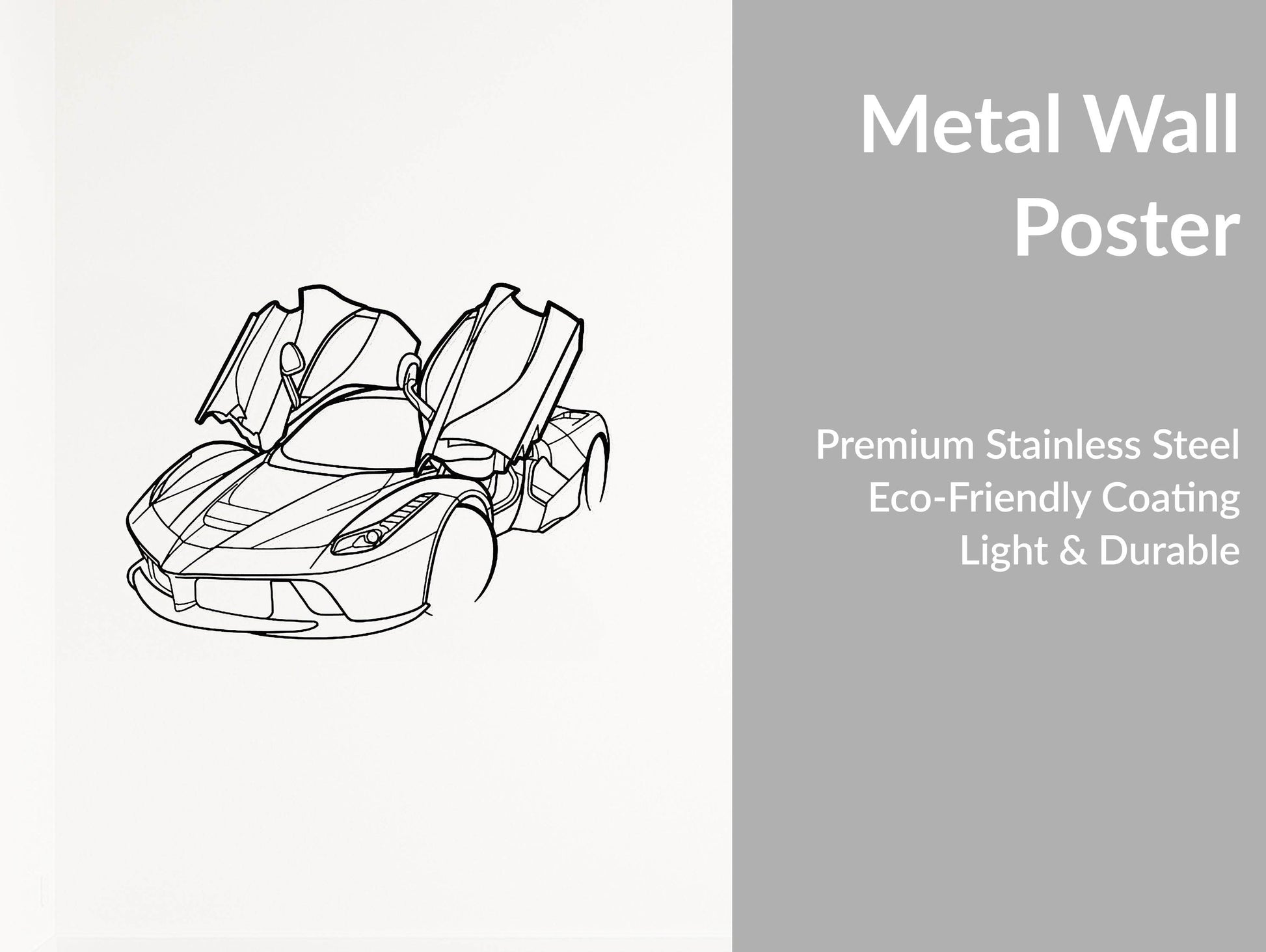 La Angle - Metal Wall Art - Metal Art