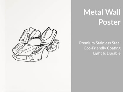 La Angle - Metal Wall Art - Metal Art