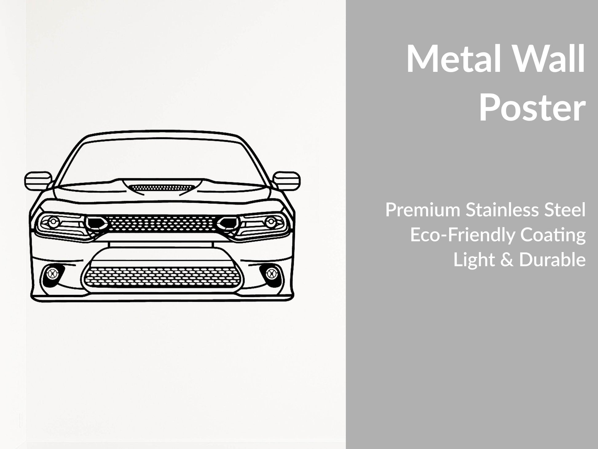 Charger - Metal Wall Art - Metal Art