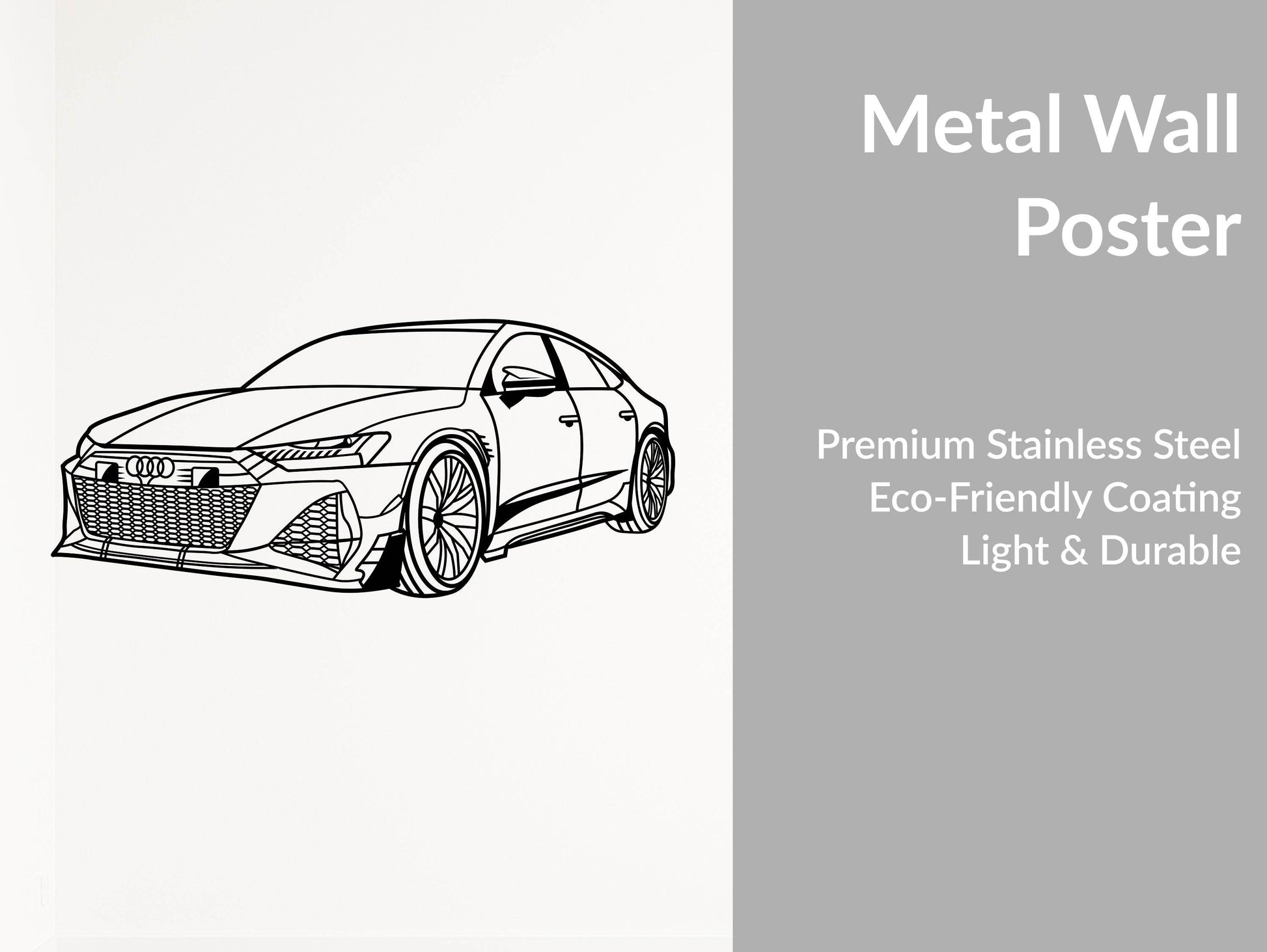 RS7 - Metal Wall Art - Metal Art
