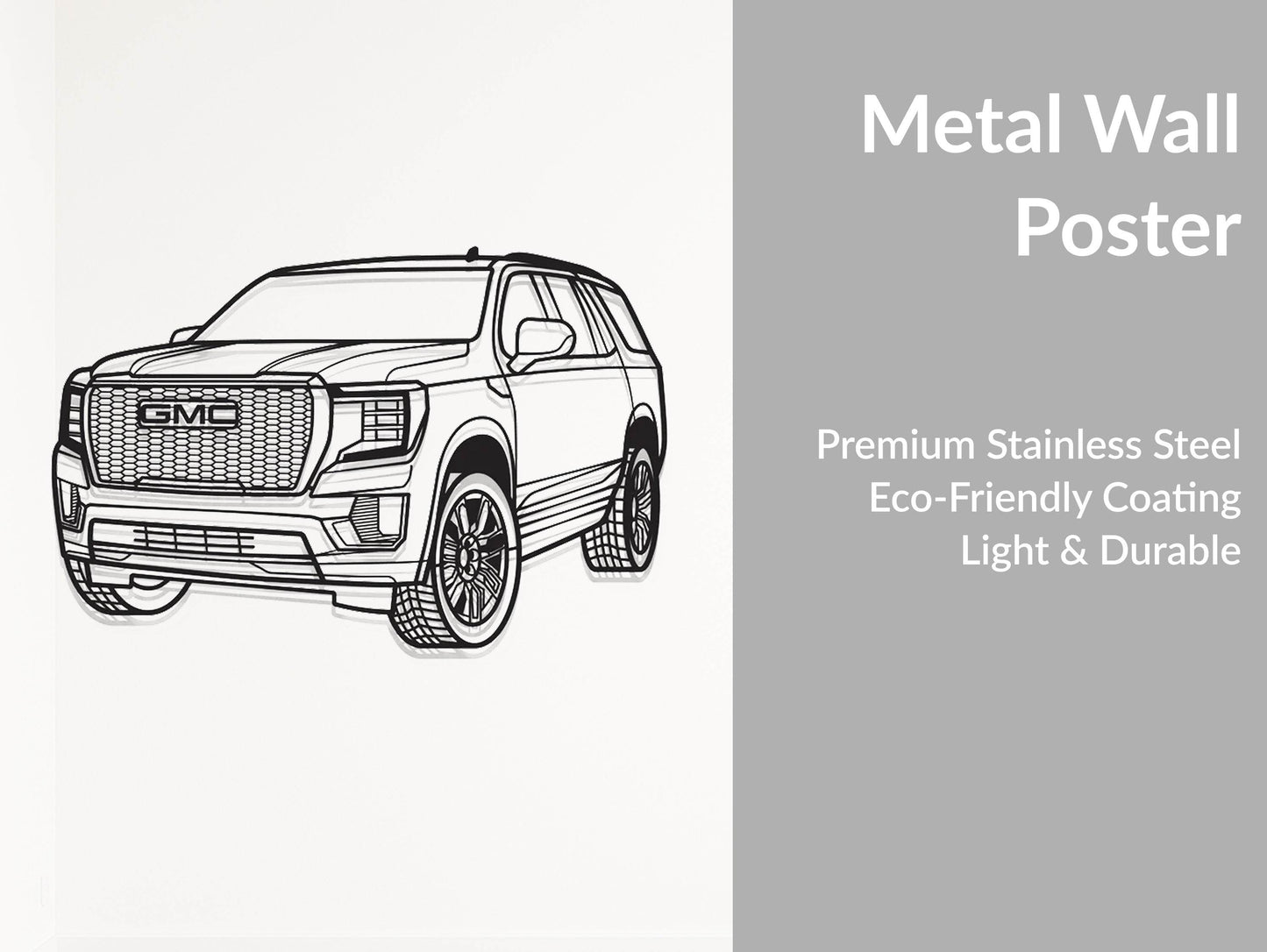 Yukon Denali Ultimate - Metal Wall Art - Metal Art