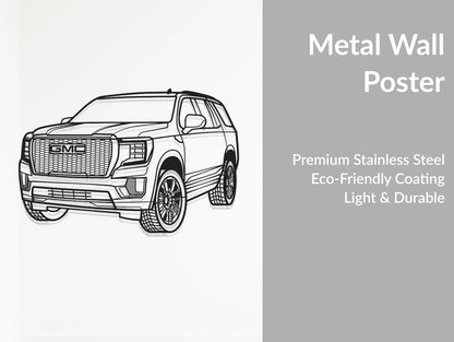 Yukon Denali Ultimate - Metal Wall Art - Metal Art