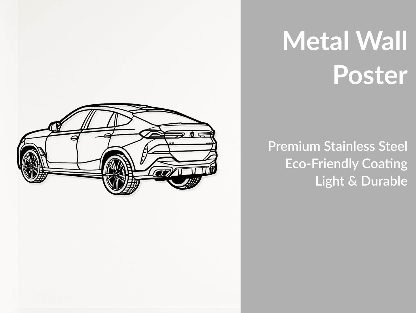 X6 - Metal Wall Art - Metal Art