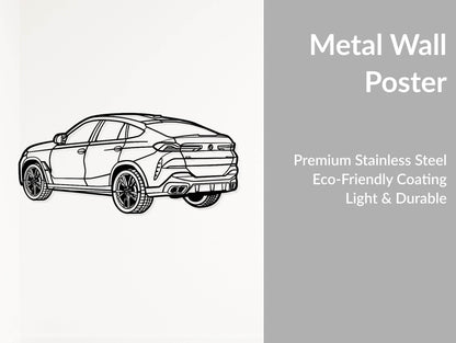 X6 - Metal Wall Art - Metal Art