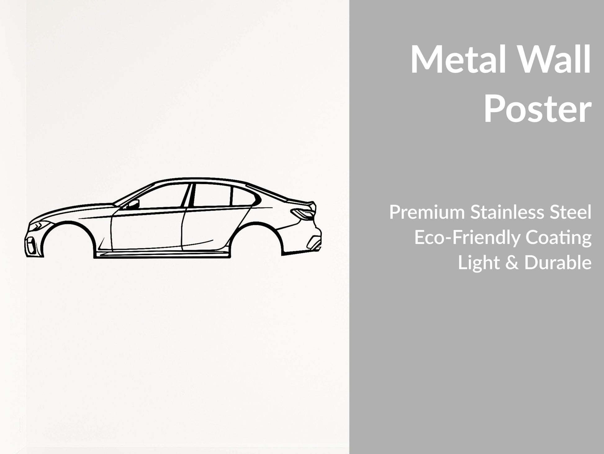 M340i - Metal Wall Art - Metal Art