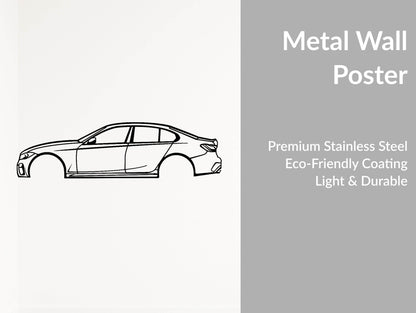 M340i - Metal Wall Art - Metal Art