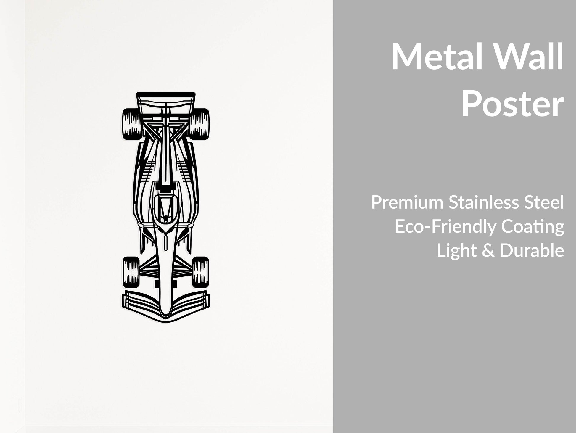 F1 - Metal Wall Art - Metal Art