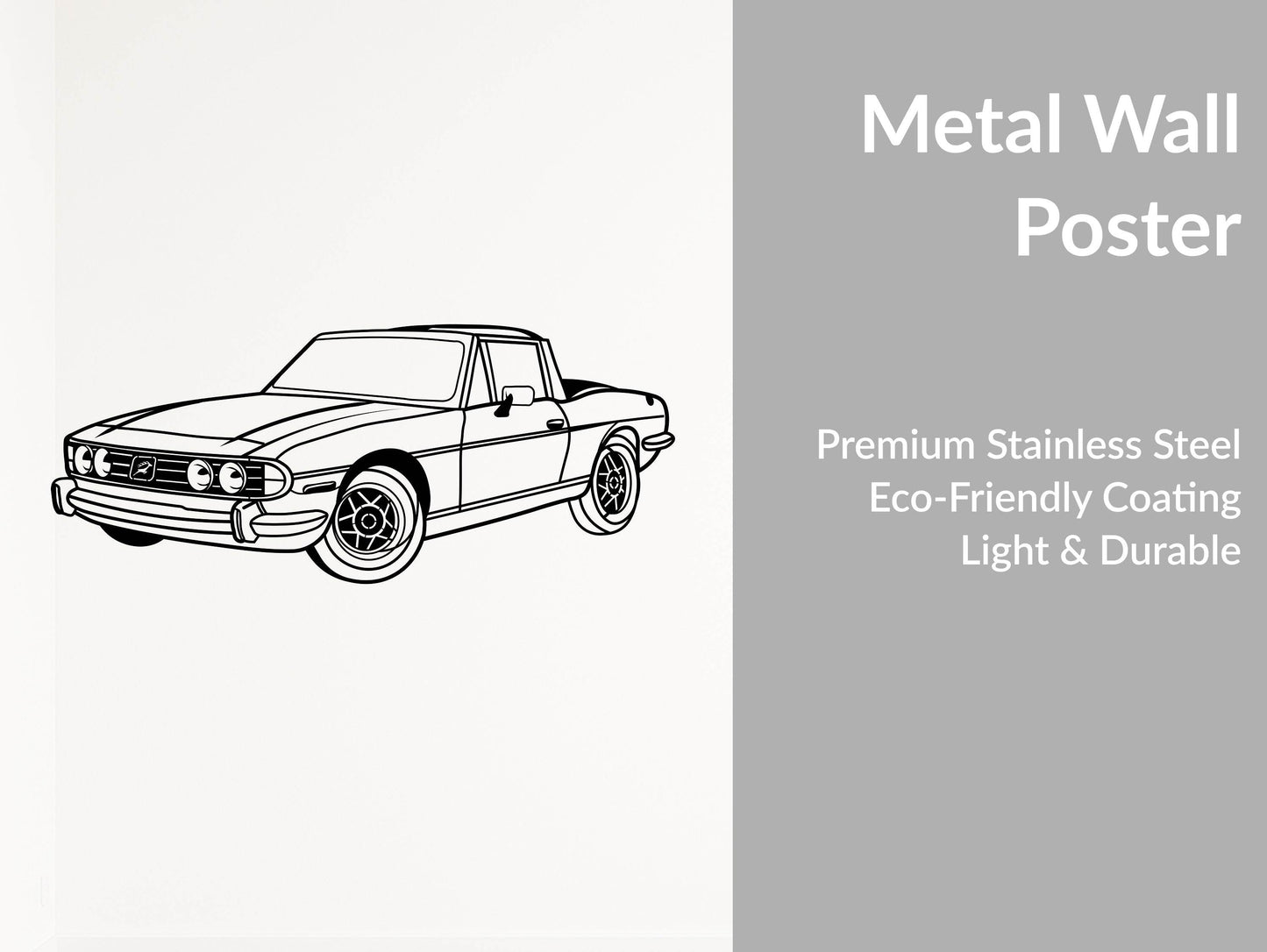 Triumph Stag - Metal Wall Art - Metal Art