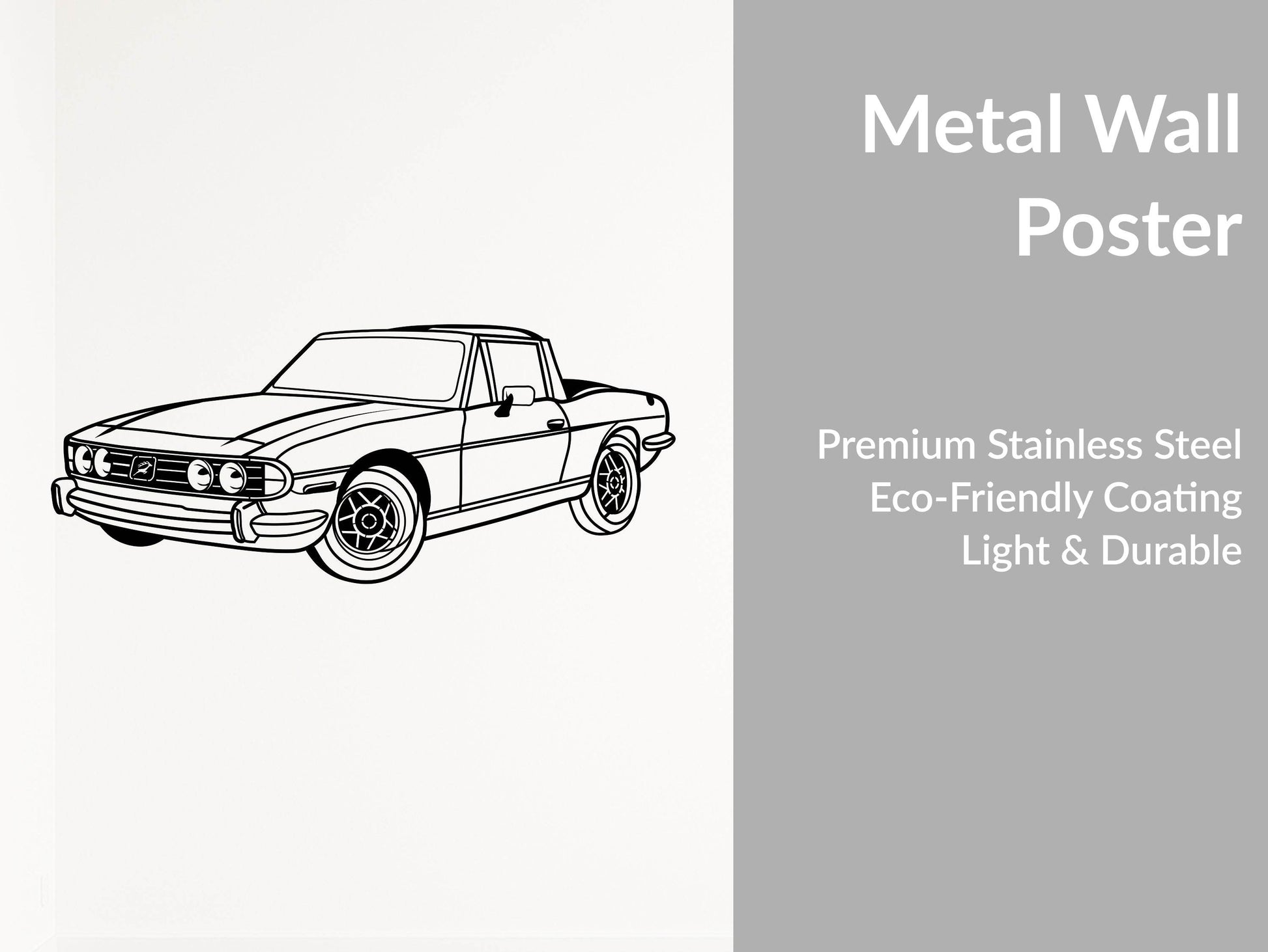 Triumph Stag - Metal Wall Art - Metal Art