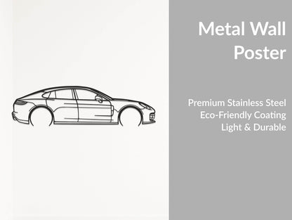 Panamera - Metal Wall Art - Metal Art