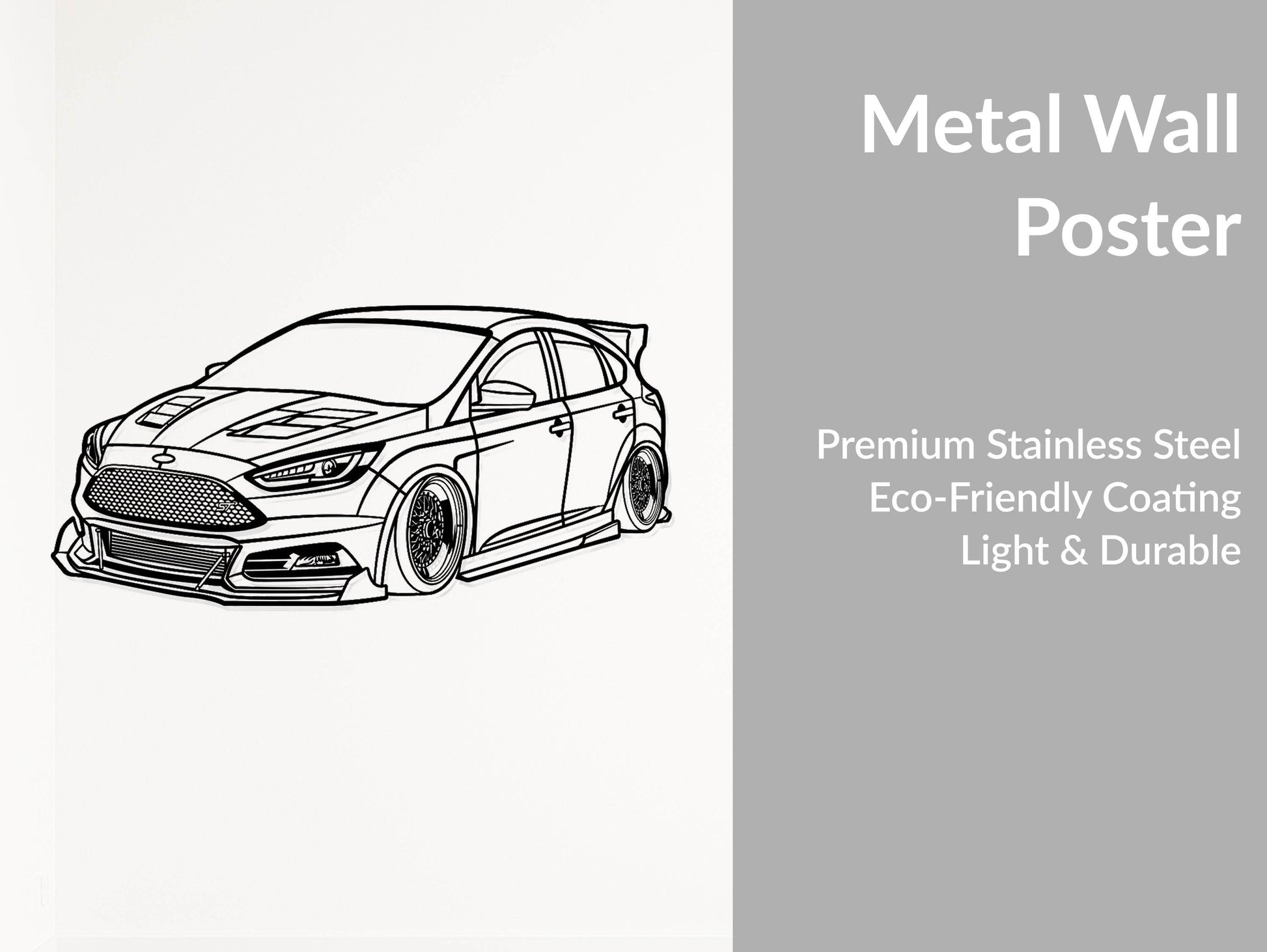 Focus ST Perspective - Metal Wall Art - Metal Art