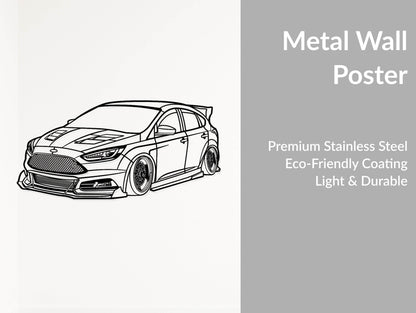 Focus ST Perspective - Metal Wall Art - Metal Art