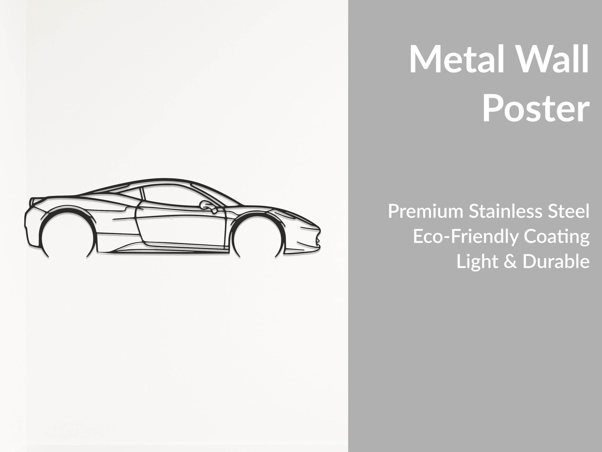458 Italia - Metal Wall Art - Metal Art