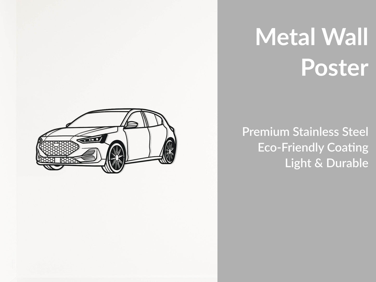 Focus ST Edition Perspective - Metal Wall Art - Metal Art