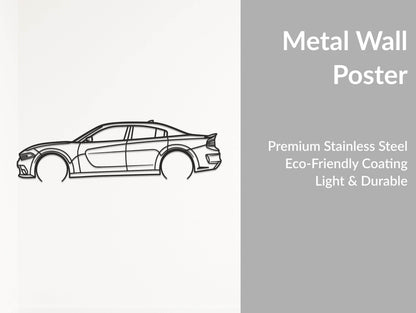 Charger - Metal Wall Art - Metal Art