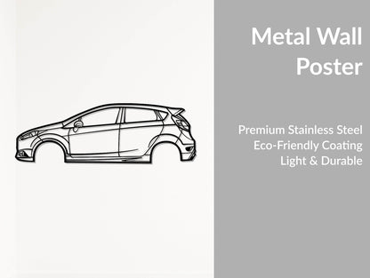Fiesta ST - Metal Wall Art - Metal Art