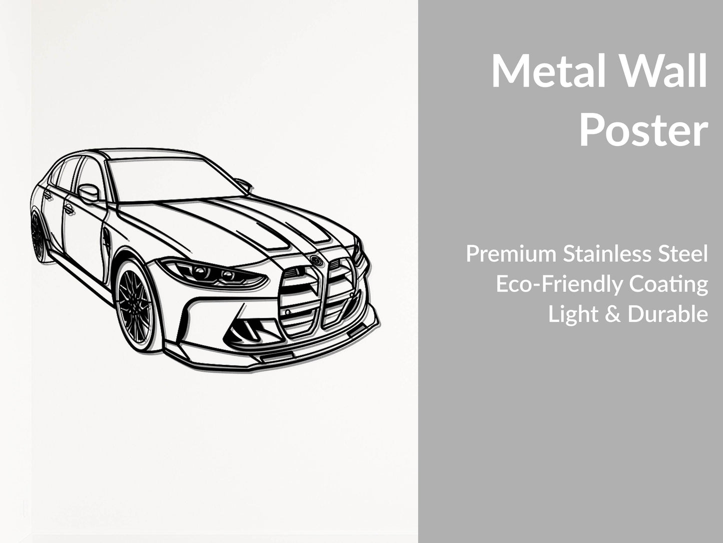 M3 G80 - Metal Wall Art - Metal Art