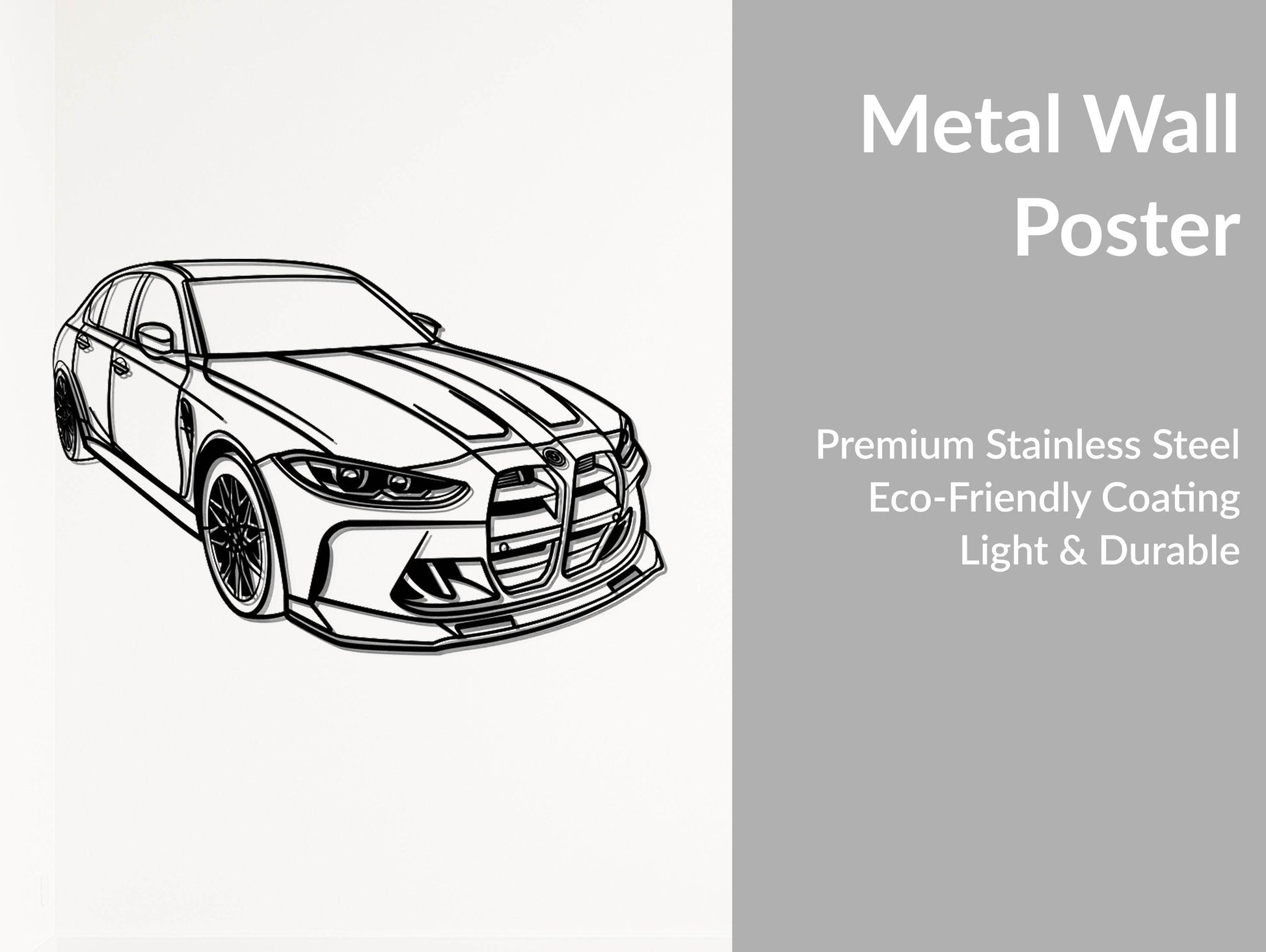 M3 G80 - Metal Wall Art - Metal Art