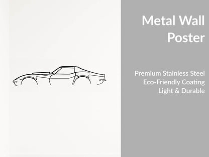 Corvette c3 L88 - Metal Wall Art - Metal Art